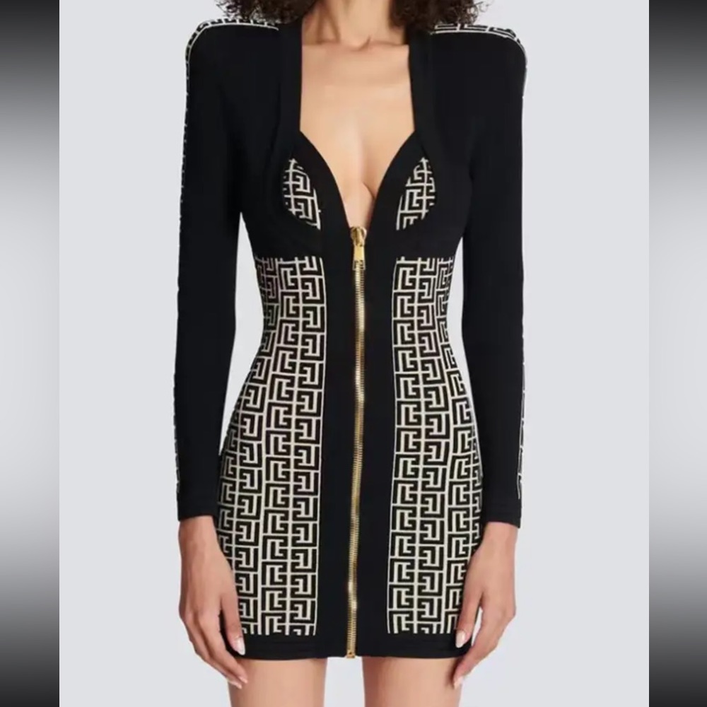Bandage High Quality Black Dress Bodycon